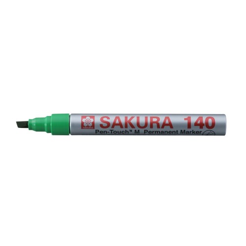 Sakura Pen-Touch 140 - Marker ze ściętą końcówką - zielony