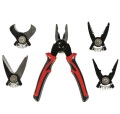 Abraboro AB00005501 - Zestaw szczypiec wielofunkcyjnych 200 mm - 5 elementów