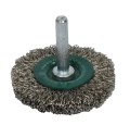 Abraboro AB99428207 - Szczotka tarczowa 50 mm drut falisty trzpień INOX