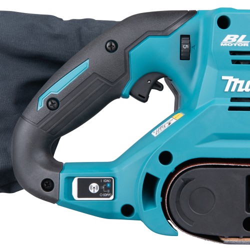 Makita BS001GM201 - Akumulatorowa szlifierka taśmowa 76x533mm / 40 V