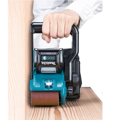 Makita BS001GM201 - Akumulatorowa szlifierka taśmowa 76x533mm / 40 V