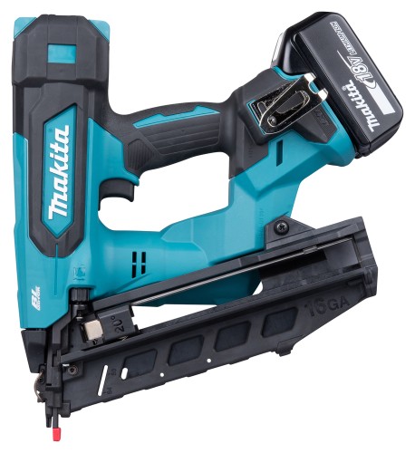 Makita DBN610RTJ - Akumulatorowa gwoździarka / sztyfciarka 40 V