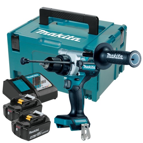 Makita DHP492RTJ - Akumulatorowa wiertarko-wkrętarka udarowa