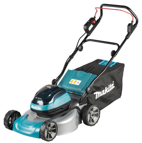 Makita DLM466PT2 - Akumulatorowa kosiarka bez napędu