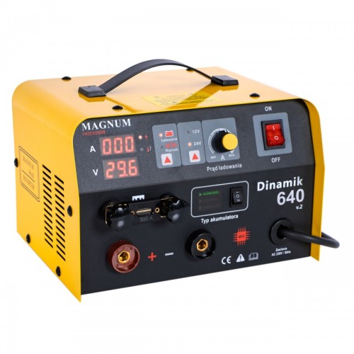 Magnum DINAMIK 640 V.2 - Inwerterowy prostownik z rozruchem 12/24 V