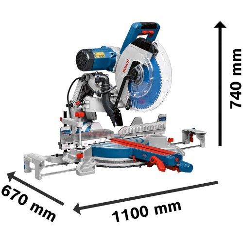 Bosch GCM 12 GDL - Pilarka ukosowa 305 MM