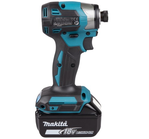 Makita DTD173RTJ - Akumulatorowa zakrętarka udarowa 1/4"
