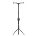 Scangrip Tower 8 Connect - Akumulatorowa lampa budowlana 8000 lm ze zintegrowanym statywem