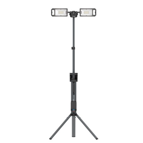 Scangrip Tower 8 Connect - Akumulatorowa lampa budowlana 8000 lm ze zintegrowanym statywem