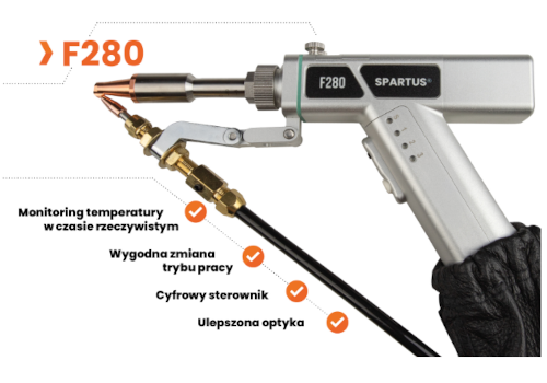 Spartus Easy 3000 - Spawarka laserowa z automatycznym podwójnym podajnikiem drutu