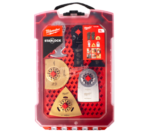 Milwaukee Renovation 8pc Set - 8pc - Zestaw 8 szt. brzeszczotów do multinarzędzia