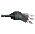 Milwaukee 4932459781 - Kątowa nasadka udarowa 1/4" Knuckle z bitami PH1-PH2/ PZ1-PZ3/ TX15-TX25