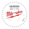 Milwaukee 4932471932 - Tarcza pilarska do drewna czyste cięcie 165x20 mm / 40 zębów