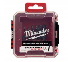 Milwaukee 4932498267 - Zestaw gwintowników HSS-G 1/4" - 6 szt