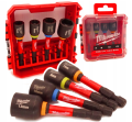 Milwaukee 4932492445 - Zestaw magnetycznych nasadek udarowych Shockwave 6-kątnych 7 - 13 mm - 4 szt