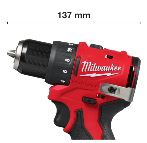 Milwaukee M12 BLDDRC-0 - Kompaktowa  wiertarko-wkrętarka