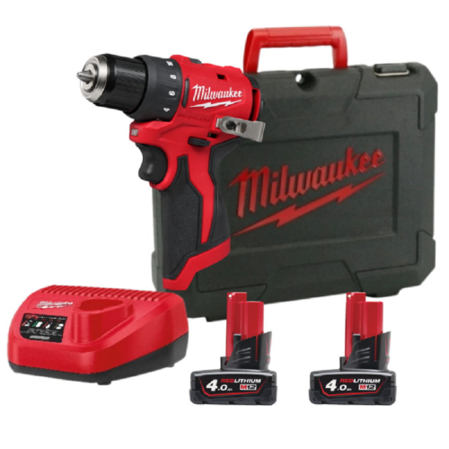 Milwaukee M12 BLDDRC-402C - Kompaktowa wiertarko-wkrętarka