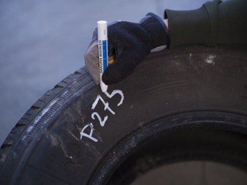 Sakura Water Soluble - Marker rozpuszczalny w wodzie - biały 