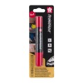 Sakura Permapaque Dual Point - Dwustronny marker - czerwony