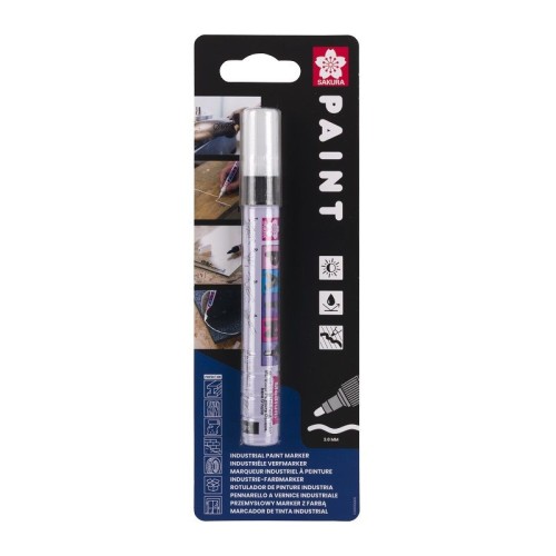Sakura Paint - Marker ze średnią czarną końcówką - czarny