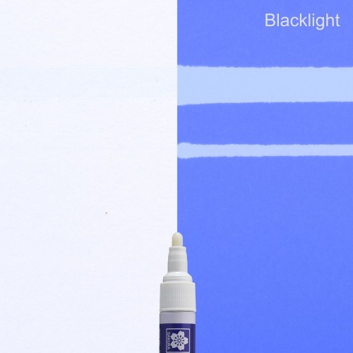 Sakura Pen-touch Medium UV - Marker z atramentem UV - niebieski
