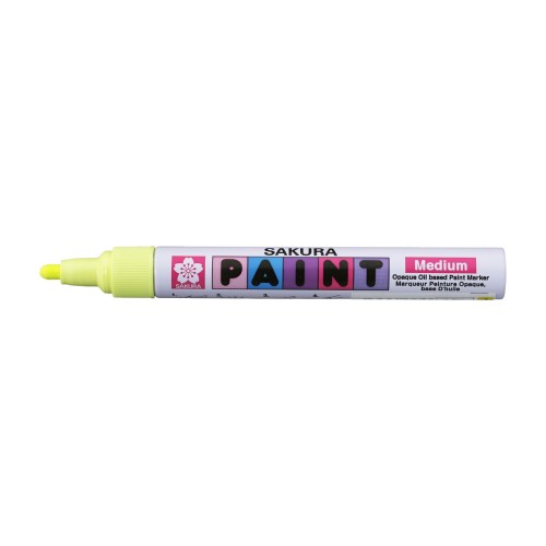 Sakura Paint FLUO - Marker ze średnią końcówką - żółty