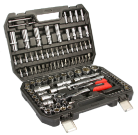 Marpol M58222 - Zestaw kluczy nasadowych 1/2" 1/4" - 108 elementów