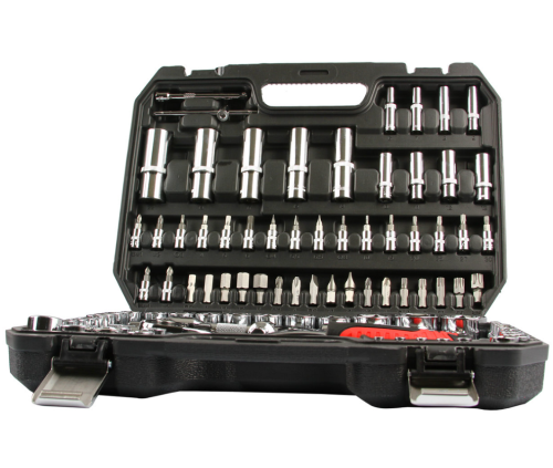 Marpol M58222 - Zestaw kluczy nasadowych 1/2" 1/4" - 108 elementów