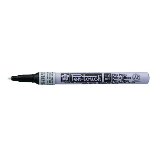 Sakura Pen-touch Fine - Cienki marker biały