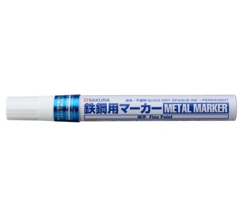 Sakura Metal - Cienki marker do metali - jasny niebieski