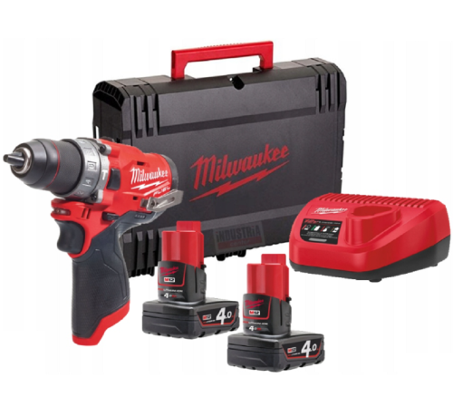 Milwaukee M12 FPD2-402X - Akumulatorowa wiertarko-wkrętarka udarowa