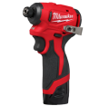 Milwaukee M12 BLPP4A-202B - Zestaw combo wiertarko-wkrętarka + zakrętarka udarowa + piła szablasta + latarka