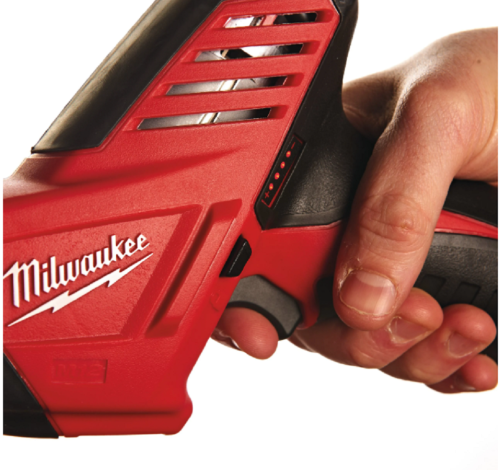 Milwaukee M12 BLPP4A-202B - Zestaw combo wiertarko-wkrętarka + zakrętarka udarowa + piła szablasta + latarka
