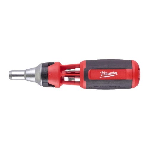 MILWAUKEE 4932471598 - Śrubokręt Multi 9 w 1, z bitami PH, PZ, TX, płaskim