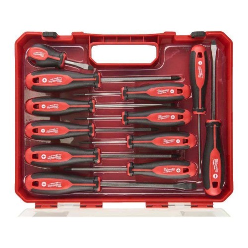 MILWAUKEE 4932472003 - Zestaw wkrętaków w walizce (12 szt.)