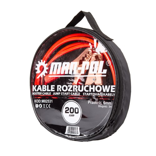 Marpol M82531 - Kable rozruchowe 200A 6mm2x 3m