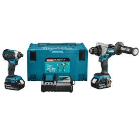 Makita DLX2545TJ - Zestaw combo wiertarko-wkrętarka + zakrętak udarowy 1/4" 