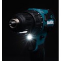 Makita DHP490WVX7 - Akumulatorowa wiertarko-wkrętarka udarowa z zestawem akcesoriów
