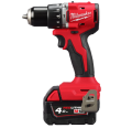 Milwaukee M18BLCPP2A-402C - Zestaw combo wiertarko-wkrętarka udarowa + zakrętarka udarowa 1/4"