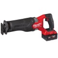 Milwaukee M18 FPP6H3-502B - Zestaw combo wiertarko-wkrętarka udarowa + klucz udarowy 1/2" + pilarka tarczowa 165 mm + piła szablasta + szlifierka kątowa 125 mm + latarka LED