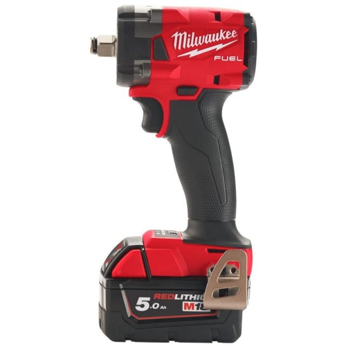 Milwaukee M18 FPP6H3-502B - Zestaw combo wiertarko-wkrętarka udarowa + klucz udarowy 1/2" + pilarka tarczowa 165 mm + piła szablasta + szlifierka kątowa 125 mm + latarka LED