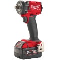 Milwaukee M18 FPP6H3-502B - Zestaw combo wiertarko-wkrętarka udarowa + klucz udarowy 1/2" + pilarka tarczowa 165 mm + piła szablasta + szlifierka kątowa 125 mm + latarka LED