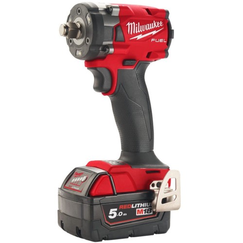 Milwaukee M18 FPP6H3-502B - Zestaw combo wiertarko-wkrętarka udarowa + klucz udarowy 1/2" + pilarka tarczowa 165 mm + piła szablasta + szlifierka kątowa 125 mm + latarka LED