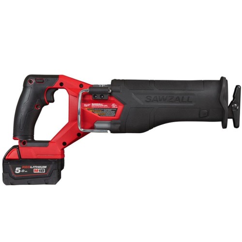 Milwaukee M18 FPP6G3-502B - Zestaw combo wiertarko-wkrętarka udarowa + zakrętarka udarowa 1/4" + pilarka tarczowa 165 mm + piła szablasta + szlifierka kątowa 125 mm + latarka LED