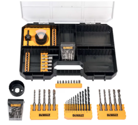 Dewalt DT71583 - Zestaw wierteł i bitów do szuflad TSTAK - 102 elementy