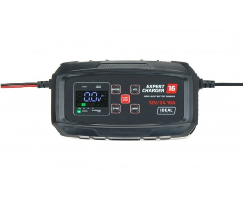 Ideal EXPERT CHARGER 16 - Inteligentny prostownik do ładowania akumulatorów 12/24 V