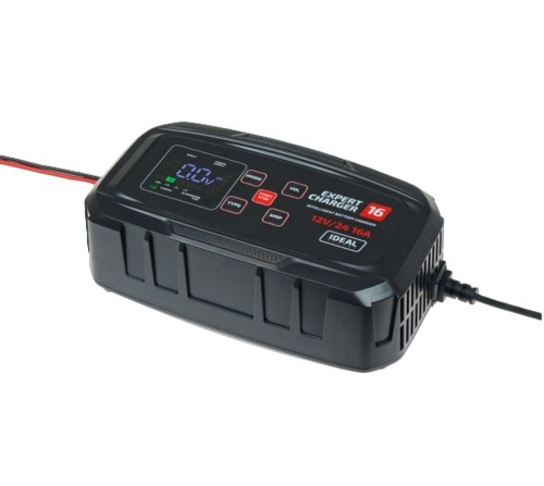 Ideal EXPERT CHARGER 16 - Inteligentny prostownik do ładowania akumulatorów 12/24 V
