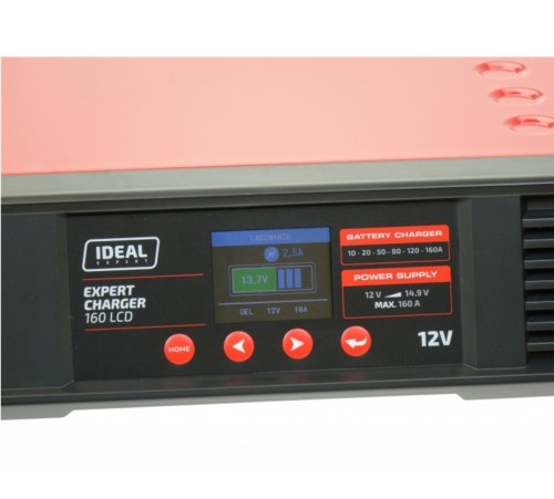 Ideal EXPERT CHARGER 160 LCD - Inteligentny prostownik do ładowania akumulatorów 12 V