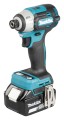 Makita  DTD201RTJ  -  Akumulatorowa wkrętarka udarowa 1/4"
