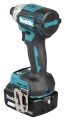 Makita  DTD201RTJ  -  Akumulatorowa wkrętarka udarowa 1/4"